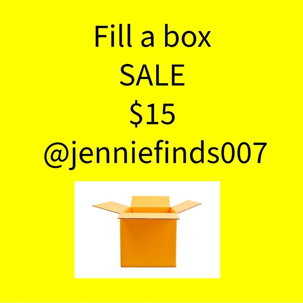 $15 fill your box up !